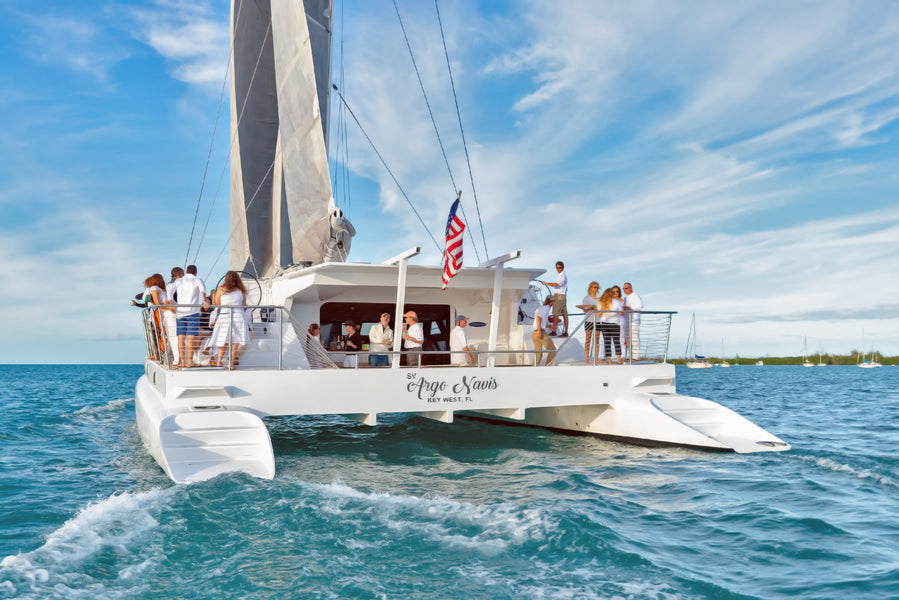 Argo Navis in Key West.  Sail with your Dog! Dog Friendly Sailing!