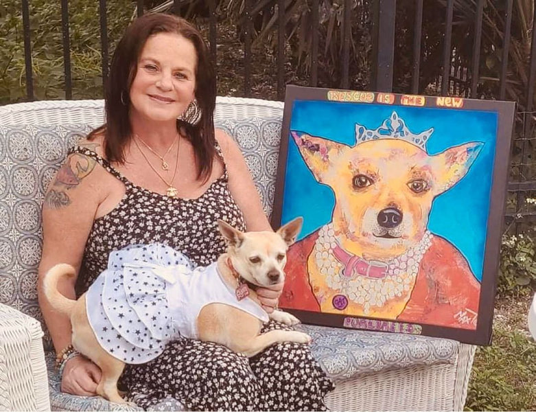 Kat the Dog Key West Celebrity Dog by Wagadoodle