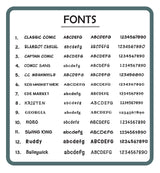 Red Signature Bones Personalized Dog Collar