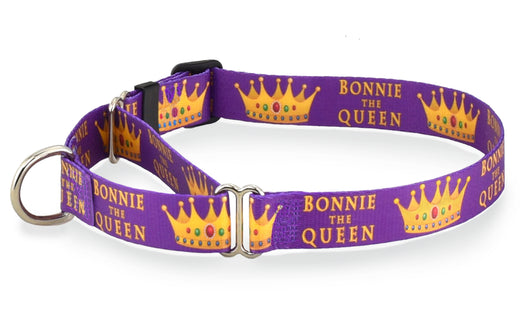 Royal Crowns Purple Personalized Martingale