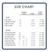 Anchors Navy and White Personalized Dog Collar