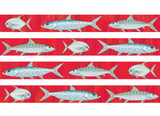 Fly fishing the salt water shallow flats in the Florida Keys Backcountry for Bonefish, Permit and Tarpon is a Grand Slam with this artwork on this blue Key West Dog Collar by Wagadoodle