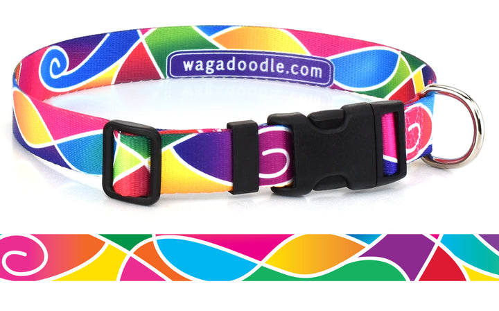 Atlantis Multicolored Dog Collar