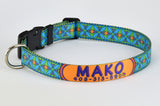Hawaiian Tribal Design Dog Collar