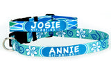 Back Country Drift Personalized Dog Collar