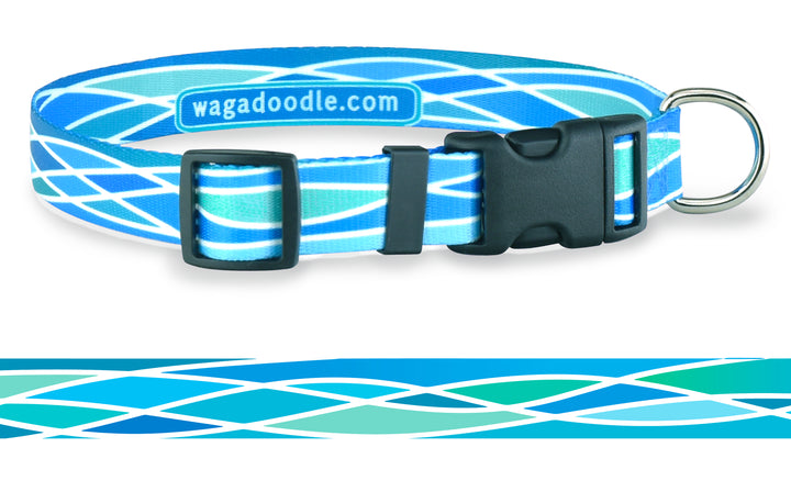 Back Country Drift Personalized Dog Collar