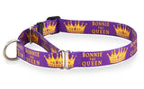 Royal Crowns Purple Personalized Martingale