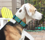 Hawaiian Tribal Personalized Dog Collar