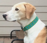 Hawaiian Tribal Personalized Dog Collar