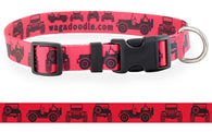 Jeeps Off-Road Red Dog Collar
