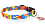 Mayan Blanket Fire Dog Collar