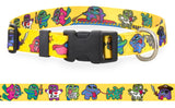Key West Mystery Blob Street Art Personalized Dog Collar