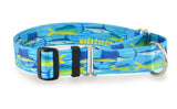 Mahi, Marlin and Sailfish Offshore Fishing Blue Martingale Dog Collar