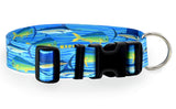 Mahi, Marlin and Sailfish Offshore Fishing Dog Collar Blue