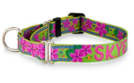 Pink Plumeria Personalized Martingale