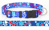 Patriotic Party Dog Collar