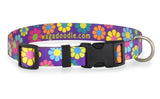 Daisy Purple Personalized Dog Collar