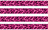 Hot Pink Flames Personalized Dog Collar