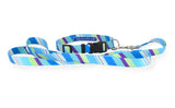 Key West Waters Stripes Dog Collar