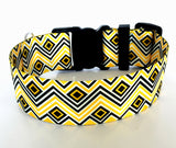 Abaco Gold Personalized Dog Collar