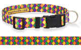 Marti Gras Carnival Dog Collar