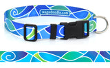 Atlantis Blue Ocean Dog Collar