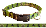 Bigfoot Search Team Green Dog Collar