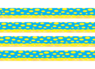 Yellowtail Snapper Fish Skin Dog Collar